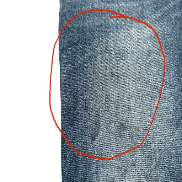 Flared Blue Denim Jeans - Picture 12 of 12